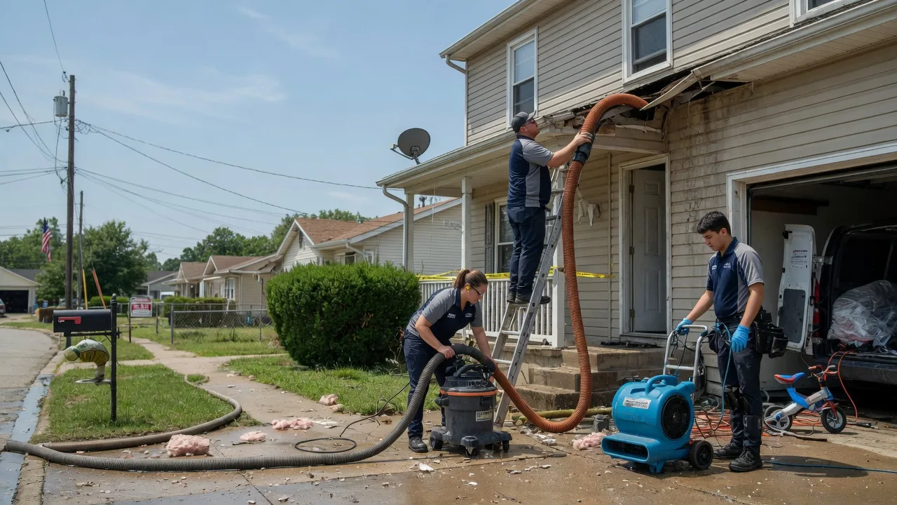 Water Damage Restoration in Wapwallopen, PA near me